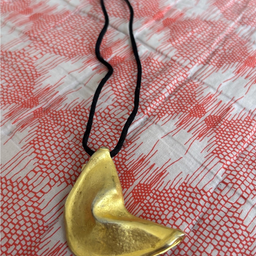 Haskell Fortune Cookie Necklace